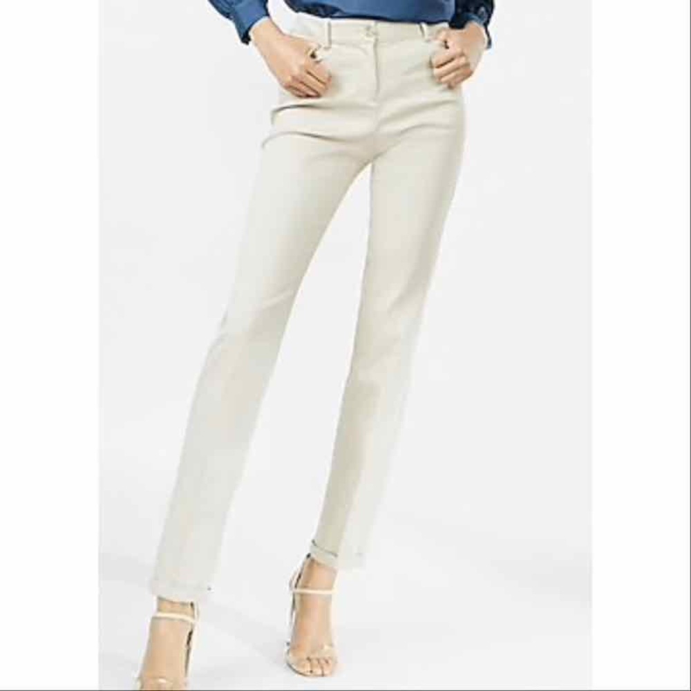 Express Light Khaki Chino Pants